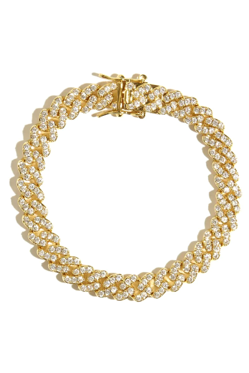 BOSS LADY CUBAN ANKLET