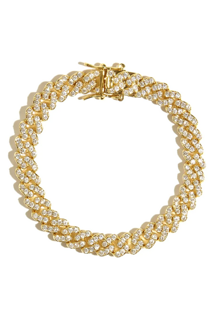 BOSS LADY CUBAN ANKLET