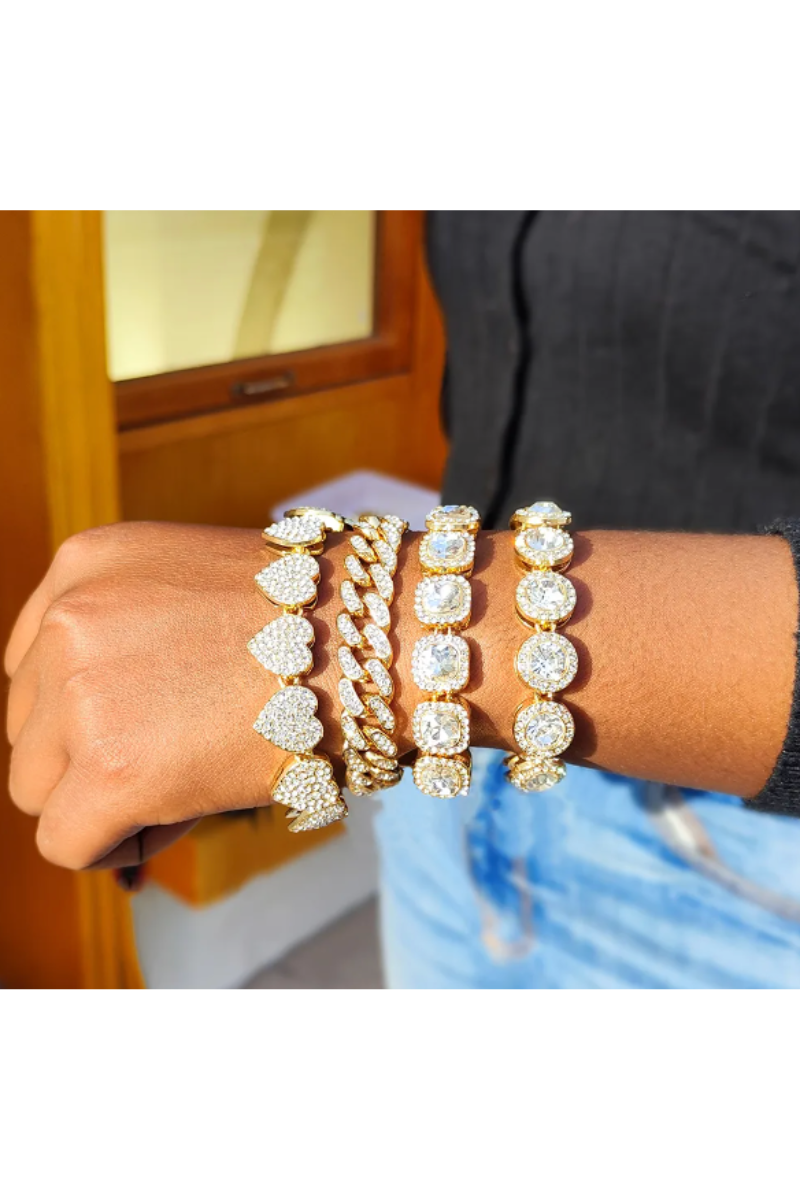 4 PCS MEGAN BRACELET STACK (Ready to Ship)