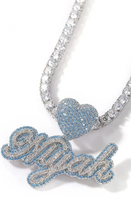 SOLAE CZ NAME NECKLACE