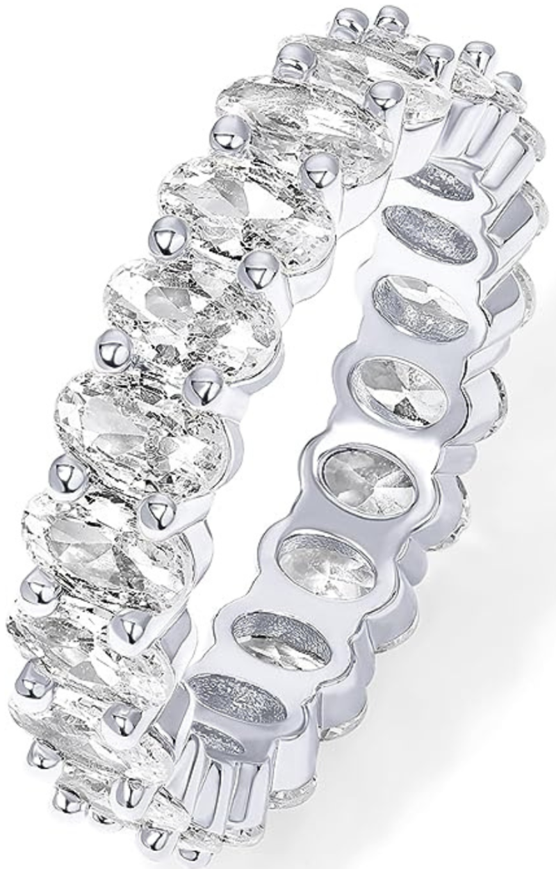 LILY ETERNITY RING(Ships Same Day)