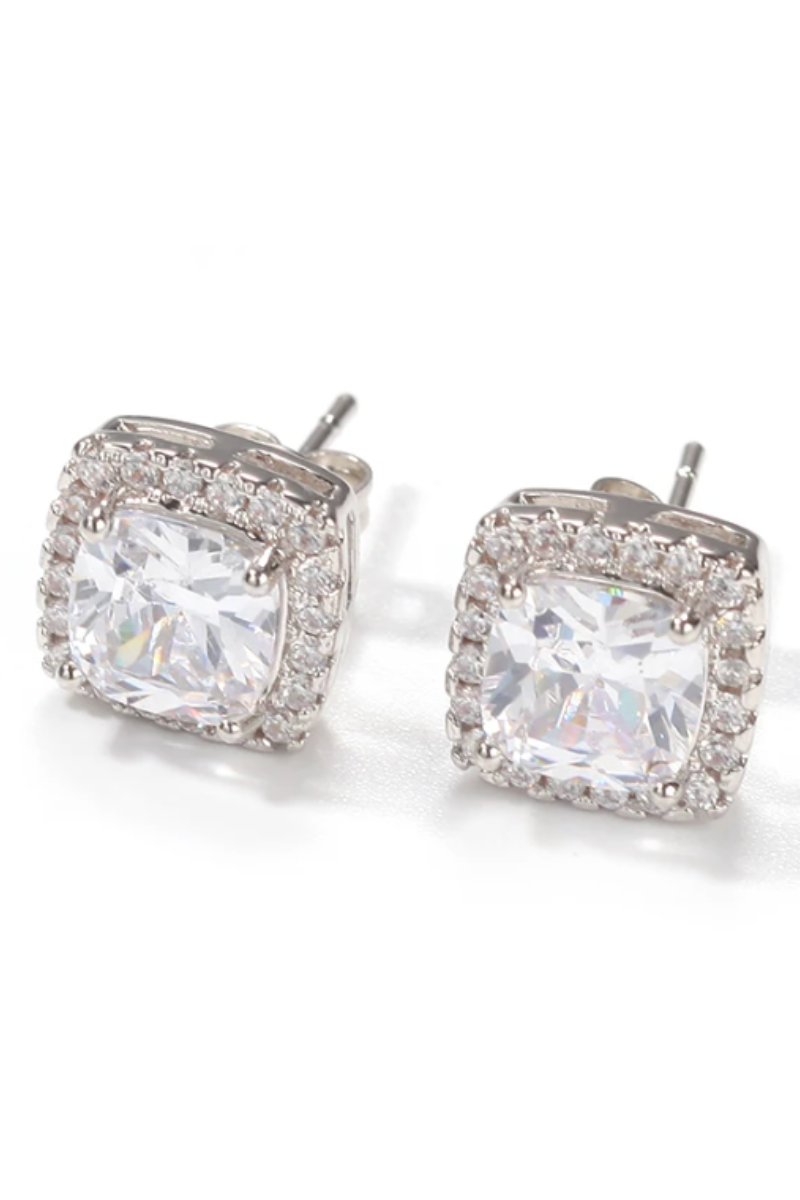 CLASSIC SQUARE CUT STUDS(Ready to Ship)