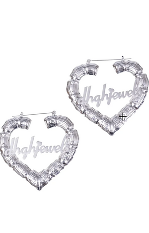 NELLY HEARTS EARRINGS(Ships Same Day)