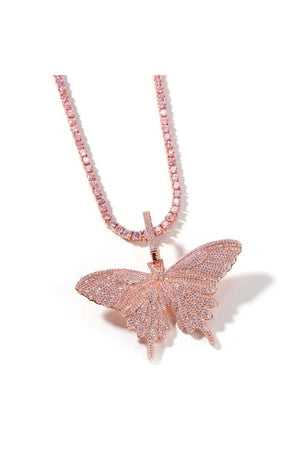 BUTTERFLY NECKLACE(Ships Same Day)