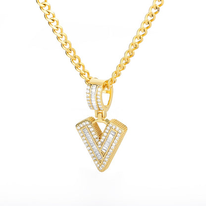 LUXIIVA® BUBBLE BLING INITIAL NECKLACE (Ready to Ship)