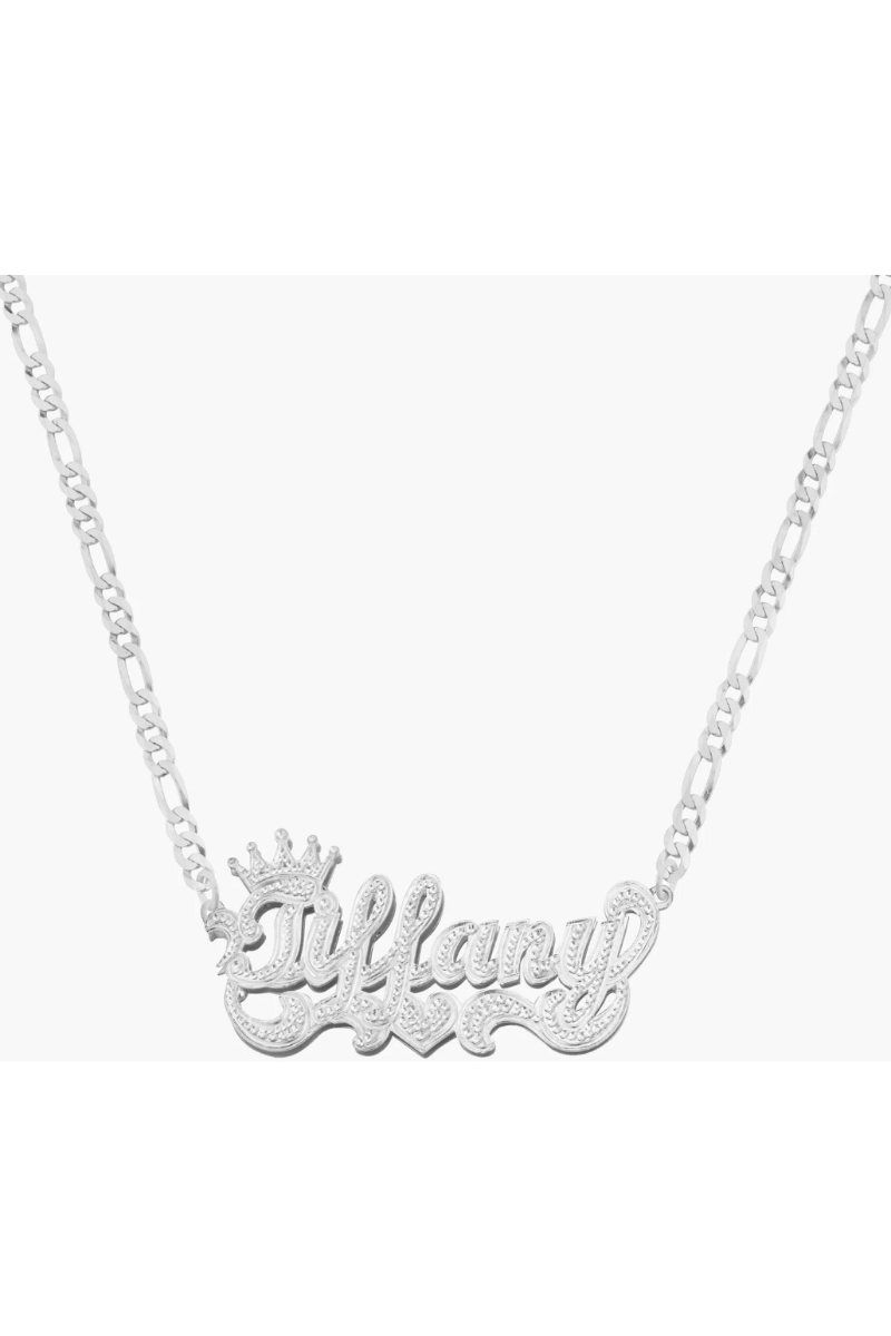 ROYAL QUEEN NAME NECKLACE (Ready to Ship)