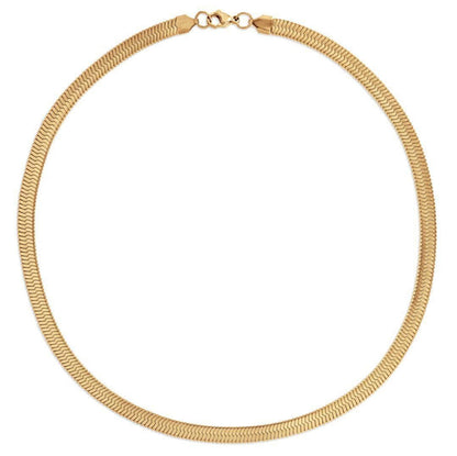 LUXIIVA® HERRINGBONE NECKLACE(Ready to Ship)