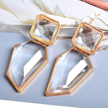 LUXIIVA® CRYSTAL DROP EARRING(Ready to Ship)