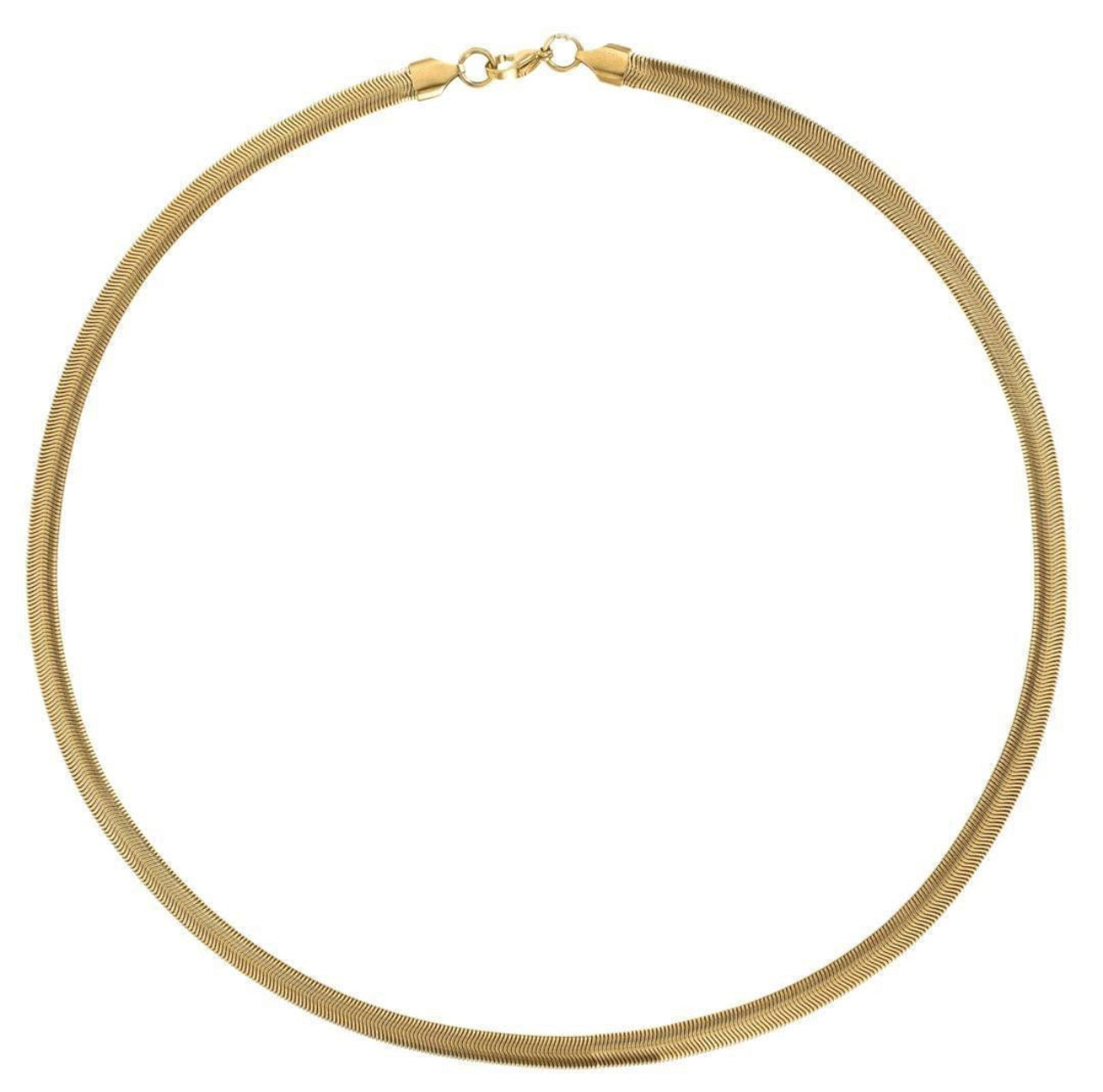 LUXIIVA® HERRINGBONE NECKLACE(Ready to Ship)